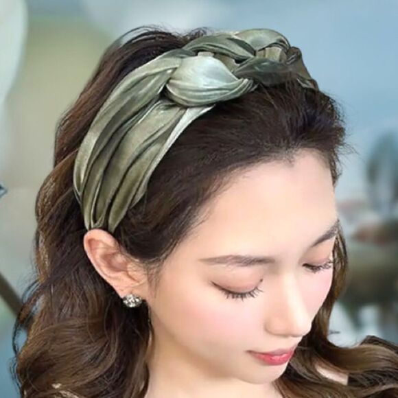 SILKY SOFT SEXY HEADBAND WOMEN HAIR ACCESSORY - Picture 2 of 3
